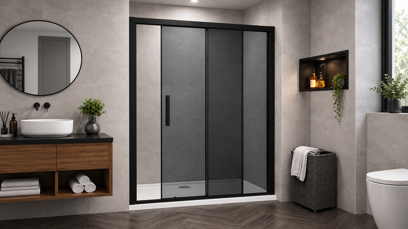 Sliding Door Shower Enclosures