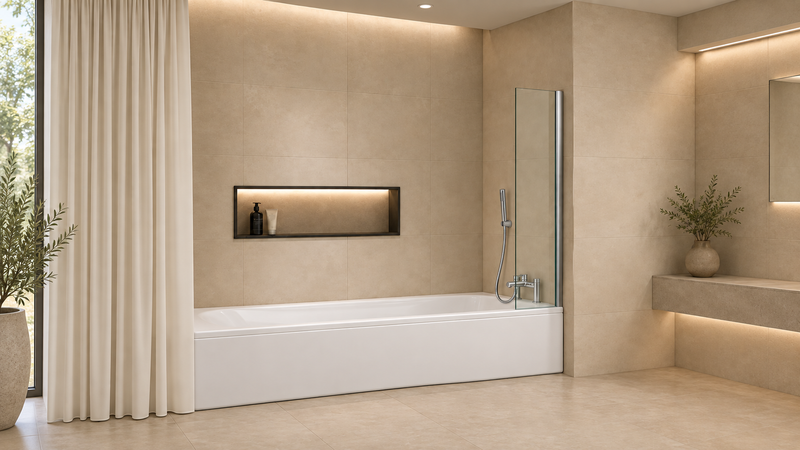 Fixed Bath Screens