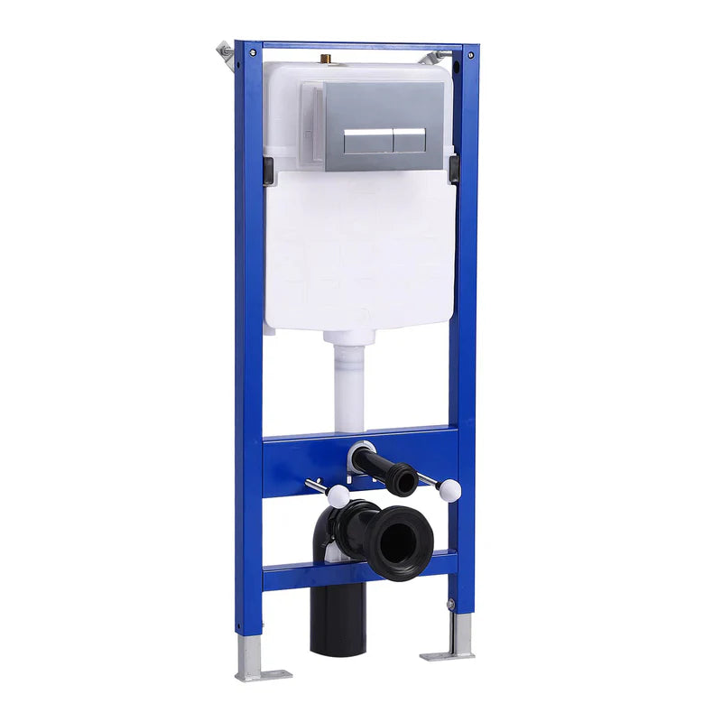 Wall Hung Toilet Frame & Concealed Cistern – Adjustable 1140–1340mm – Dual Flush 3/6L