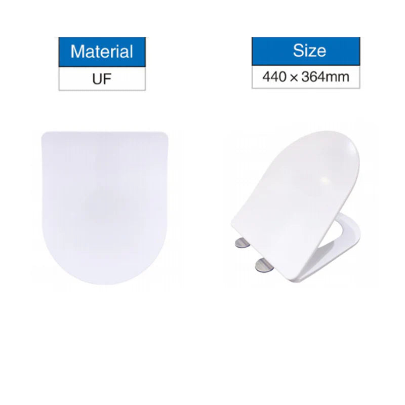 Oakham Vetra Wall Hung Rimless Toilet with Soft Close Seat – 520mm