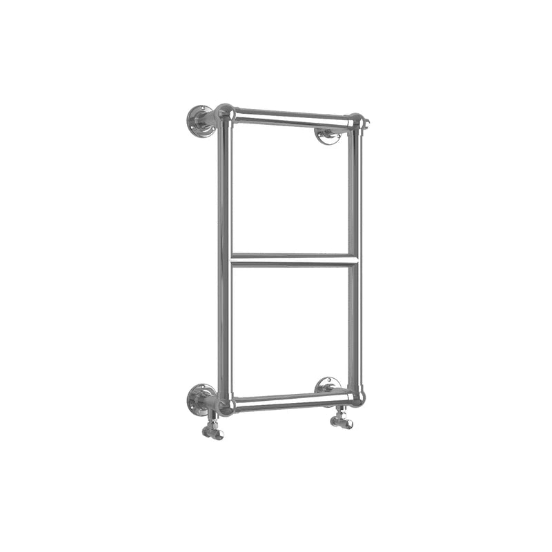 Traditional 3 Bar Victorian Chrome Heated Towel Rail Radiator – 700 x 400mm