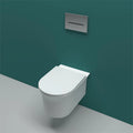 Oakham Vetra Wall Hung Rimless Toilet with Soft Close Seat – 520mm