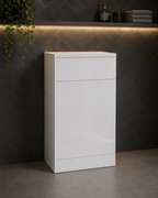 Kartell Impakt White Gloss 500mm WC Unit
