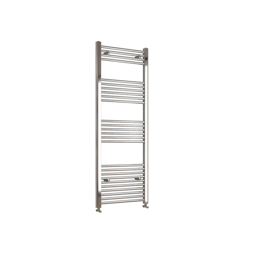 Towel radiator on a white background