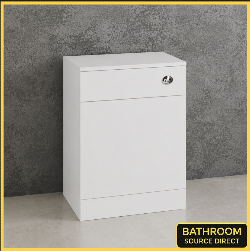 Kartell Impakt White Gloss 600mm WC Unit
