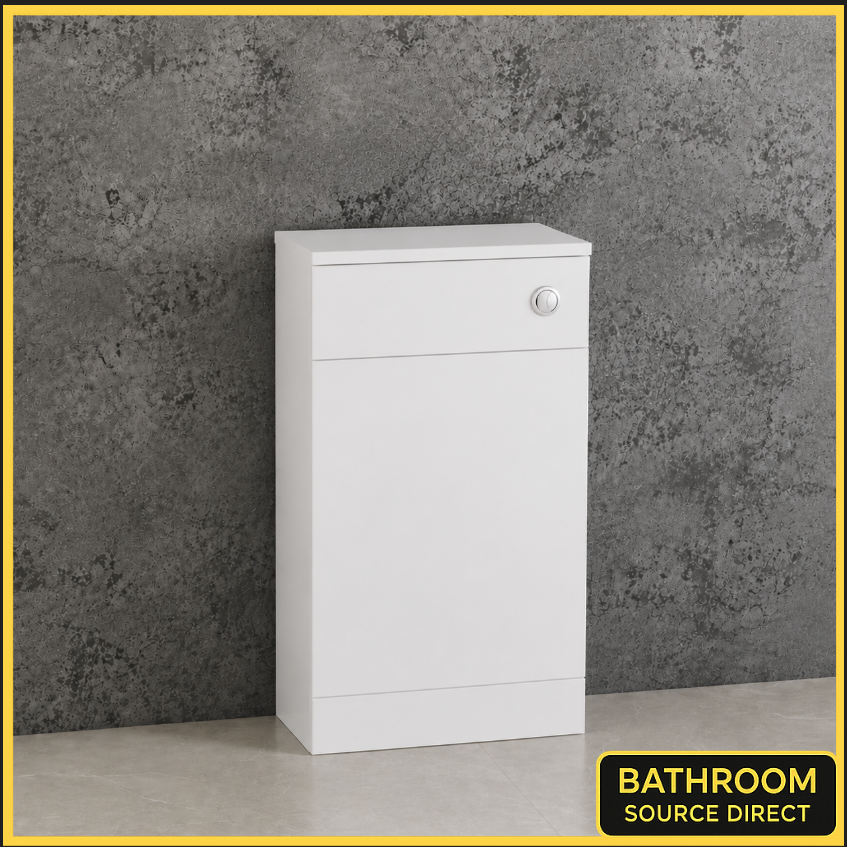 Kartell Impakt White Gloss 500mm WC Unit