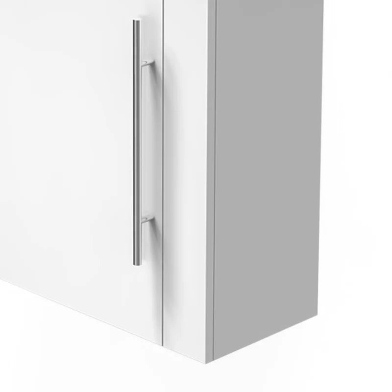 Siv vanity unit chrome handle close up detail