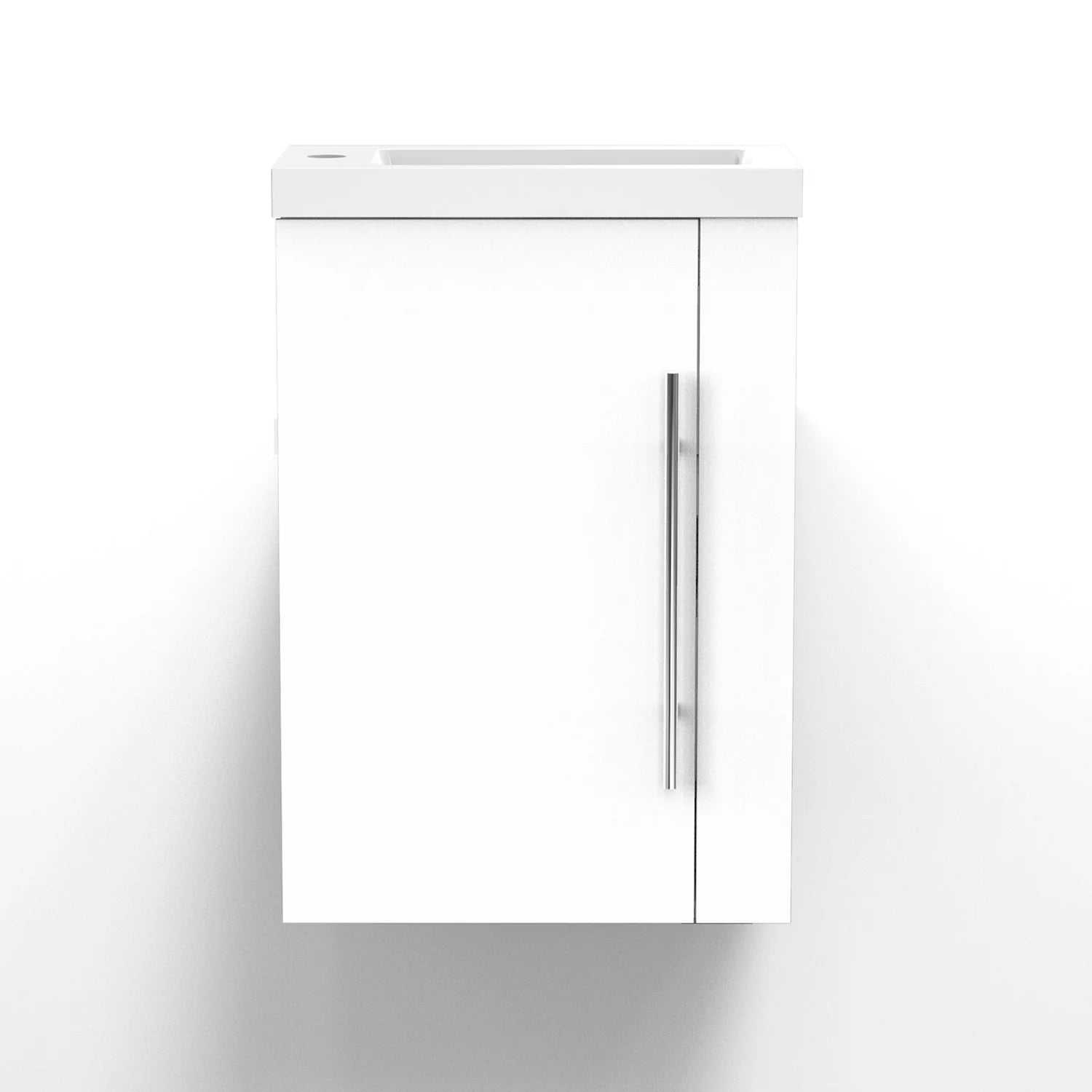 Siv 450mm wall hung vanity unit front view
