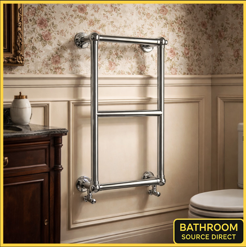 Traditional_chrome_Victorian_heated_towel_rail_radiator_700x400mm