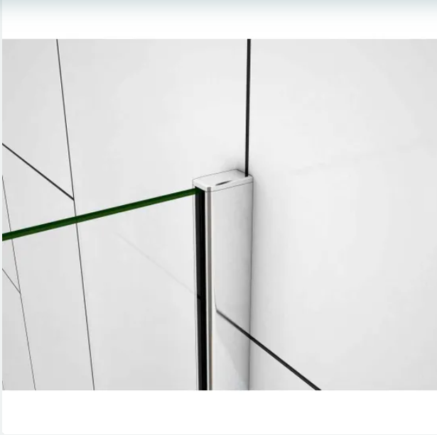 1000mm Pivot Bath Shower Screen with Glass Shelves & Towel Rail – 1400mm – Easy Clean 6mm Glass – Chrome – Reversible