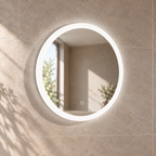 mirror-white-light

K-LIGHT Burleigh 600mm round mirror with white LED illumination against stone-effect tiles
