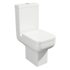 Complete K Vit Options 550 close coupled toilet with cistern and soft close seat