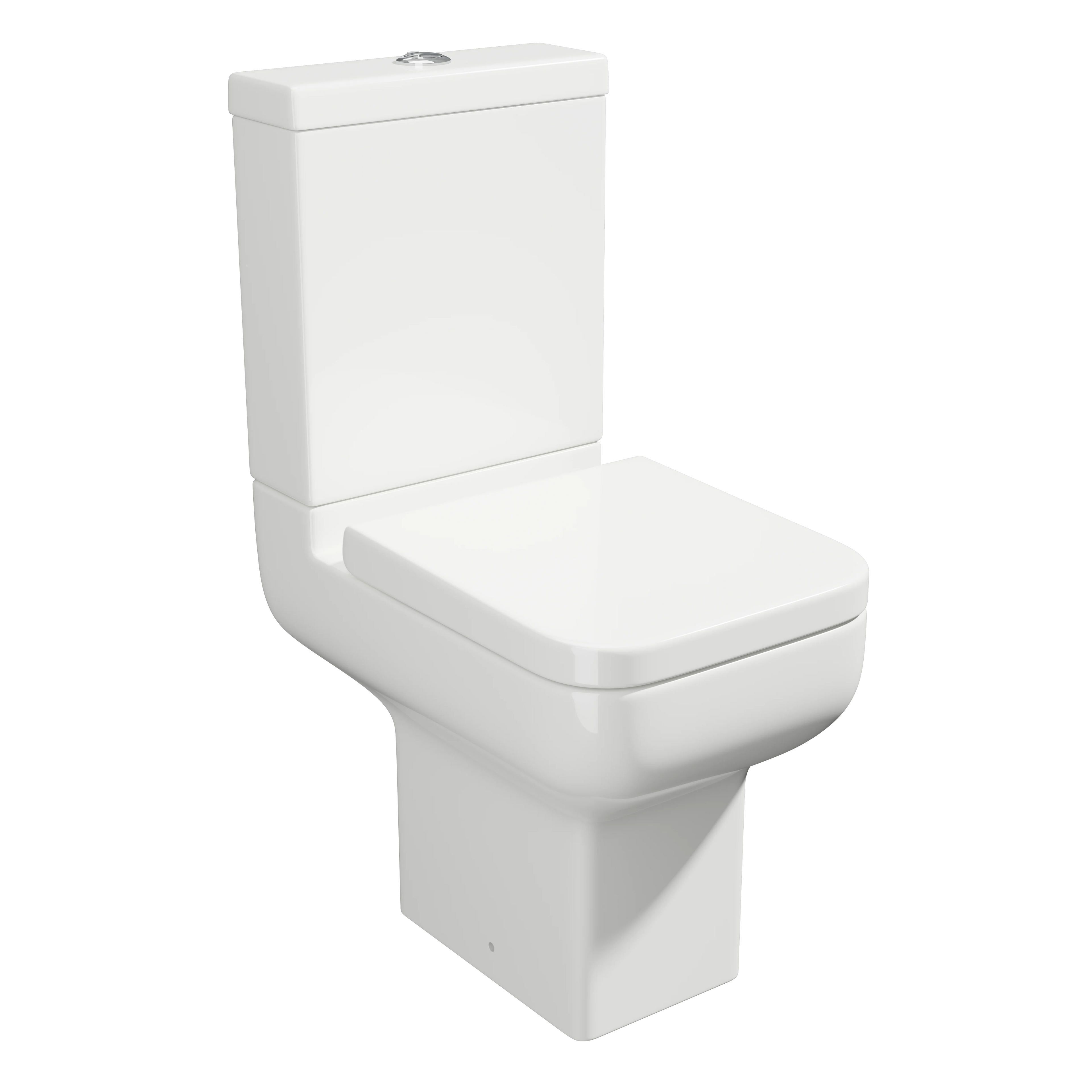 Complete K Vit Options 550 close coupled toilet with cistern and soft close seat