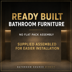 Kartell Impakt Ready Built Bathroom Furniture Supplied Assembled