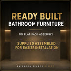 Kartell Purity 505mm WC Unit Silver Oak
