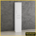 Kartell Impakt White Gloss 350mm Tall Bathroom Storage Unit