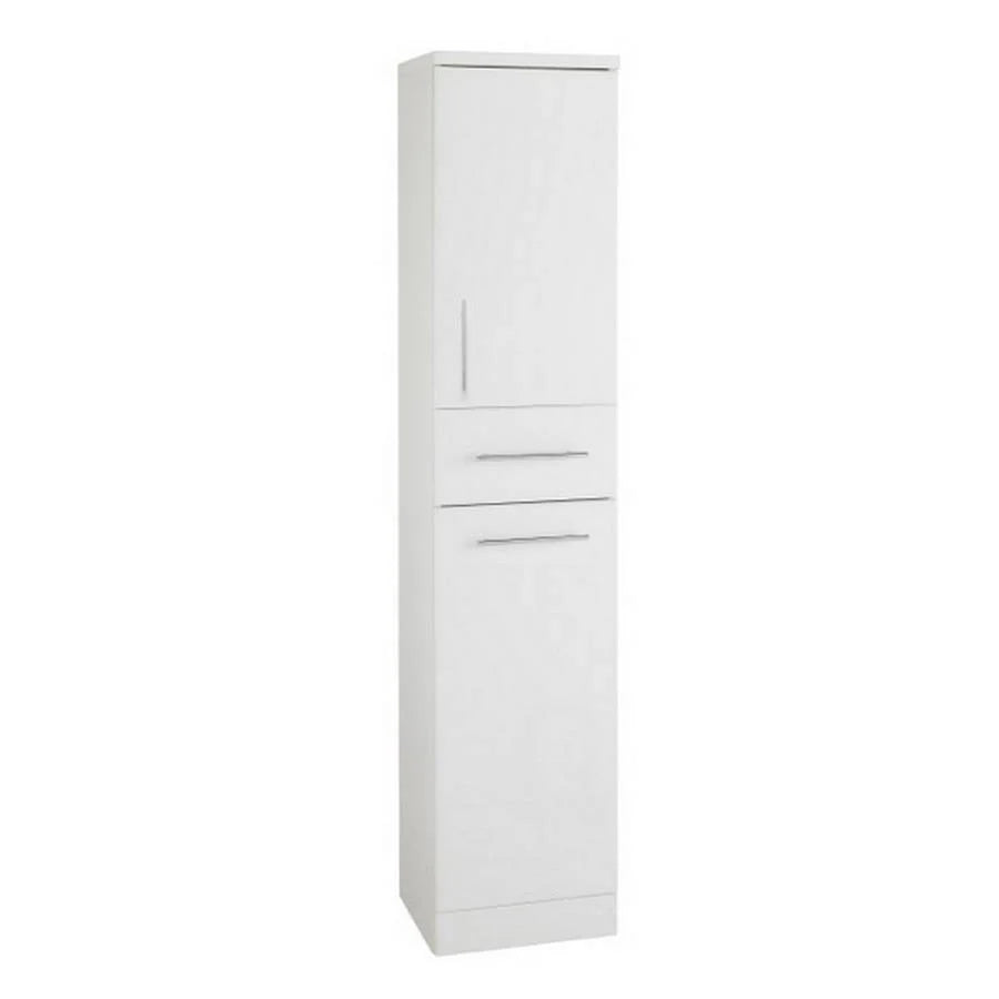 Kartell Impakt White Gloss Tall Bathroom Storage Unit