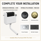 Kartell K Vit ACC001N concealed cistern with compatible flush button and flushplate options