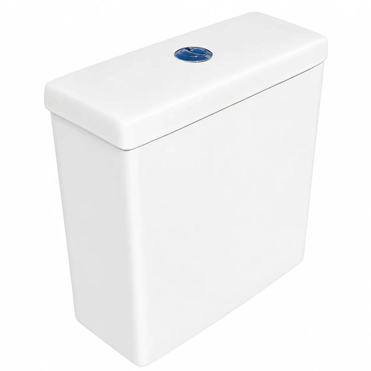 Kavera Bijoux toilet cistern with chrome dual flush button