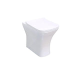 Kavera Primo Rimless Square Comfort Height Back To Wall Toilet With Soft Close Seat