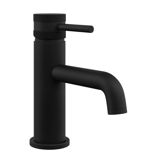 Qudo Core Mono Basin Mixer Tap – Matt Black – Contemporary Bathroom Tap