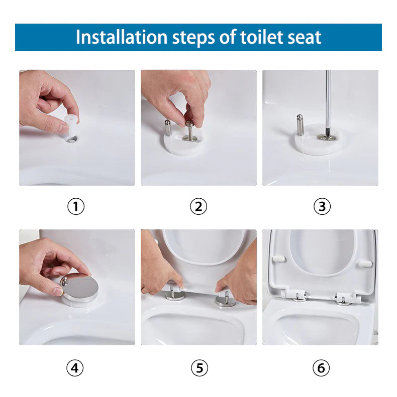 Oakham D-Shape Back To Wall Toilet Pan With Soft Close Seat | BSD