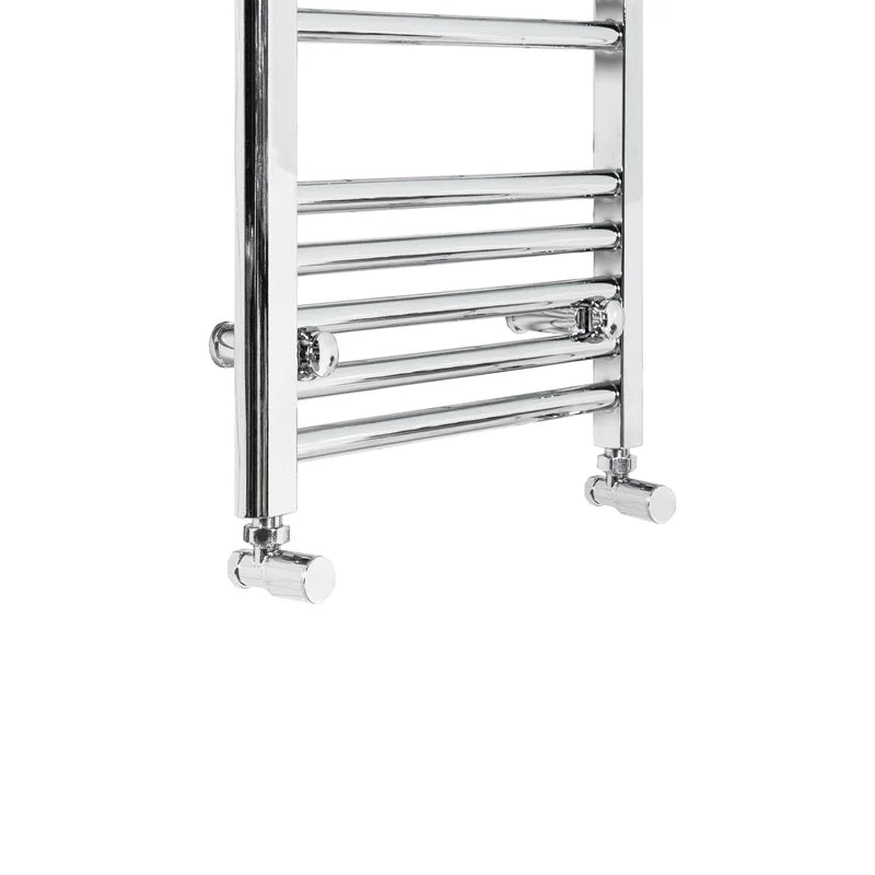 Thermwell Chrome Ladder Towel Rail 500mm Wide lower connection detail