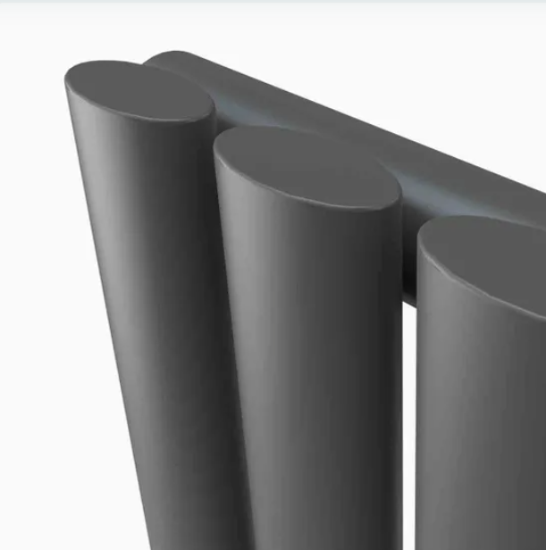Technical drawing dimensions for Thermwell horizontal oval column radiator 600 x 1003mm