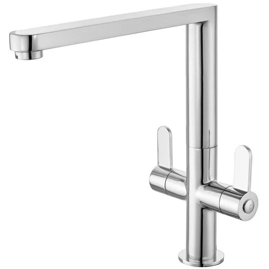 Bramwell & Co Ashford Chrome Dual Lever Kitchen Mixer Tap