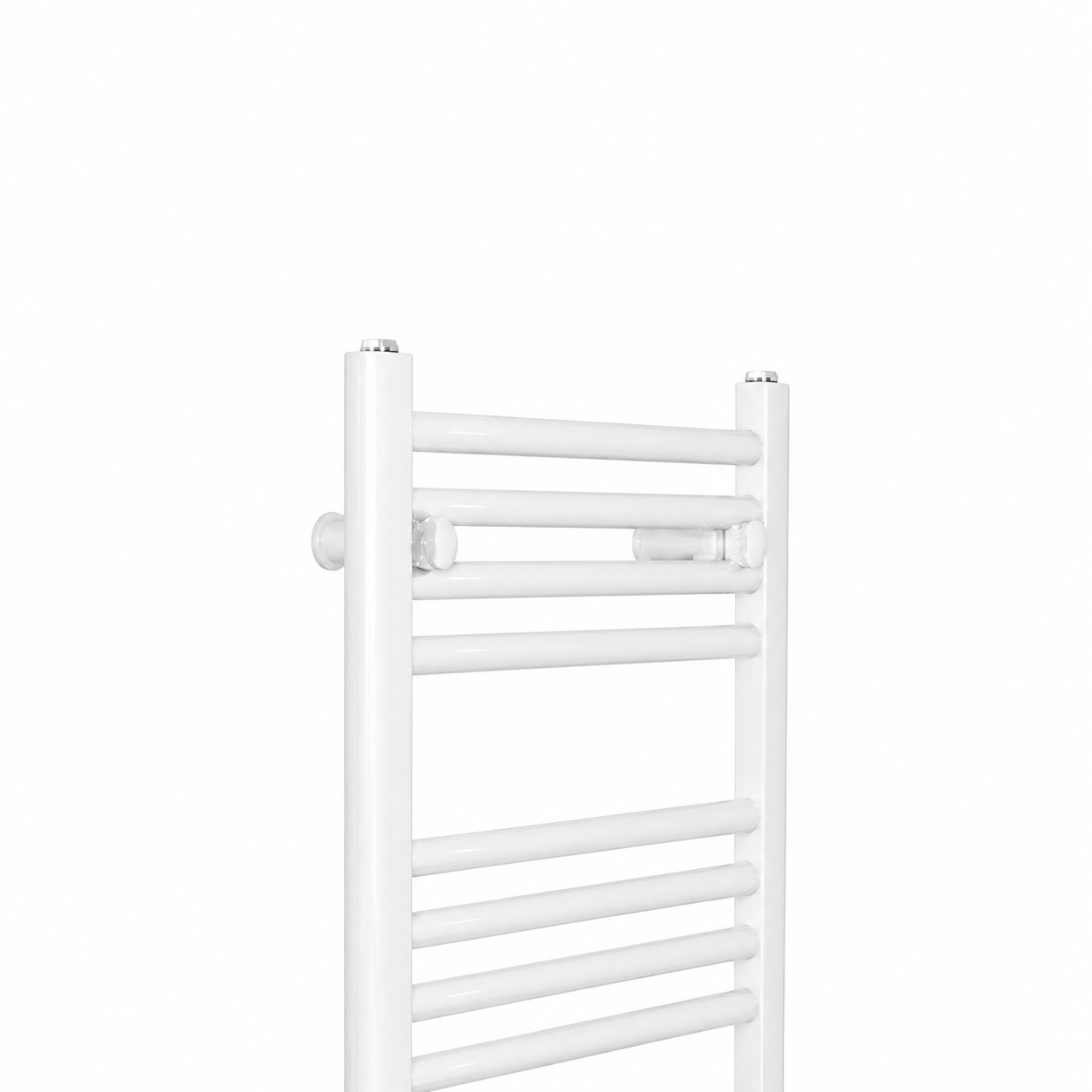 White Towel Rail 500mm Wide bars